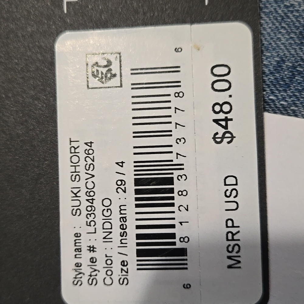 W29 L4 Silver Jeans Co. NWT  Women's Shorts. Suki Short Curvy Fit Mid Rise. - Picture 14 of 14